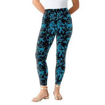 Roaman's Women's Plus Size Ankle Length Essential Stretch Legging