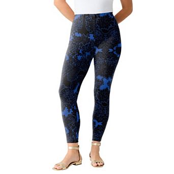 Roaman's Women's Plus Size Ankle Length Essential Stretch Legging