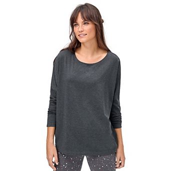 ellos Plus Size Boxy Sleep Tee
