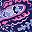 Navy Paisley