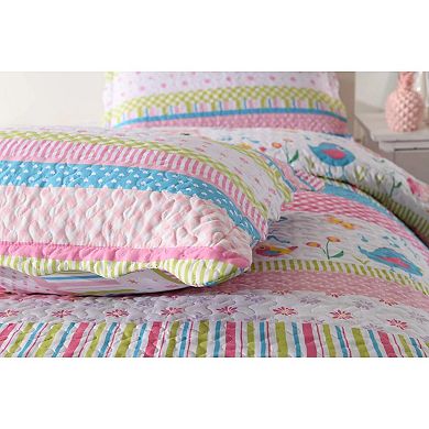 Marcielo Kids Quilt Bedspread Set For Teens Girls Bedding Hoot