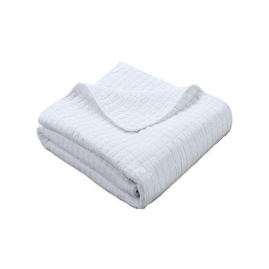 Marcielo 100% Cotton Quilted Throw Decorative Throw Blanket Quilt 50 By 60 Inches