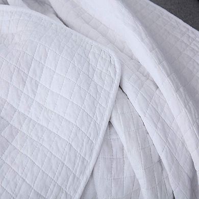 Marcielo 100% Cotton Quilted Throw Decorative Throw Blanket Quilt 50 By 60 Inches