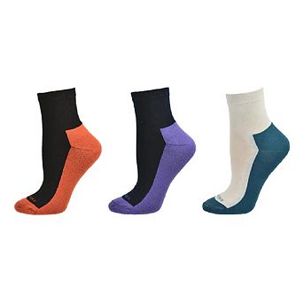 Women's Cushioned Athletic Cotton Socks Quarter High Length