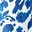 Blue Paisley Swirl