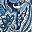 Blue Rustic Paisley