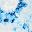 Blue Textured Tie Dye