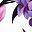 Purple Tropical Floral