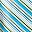 Turq Diagonal Stripe