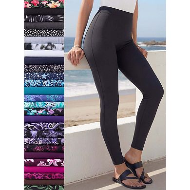 Roaman's Women's Plus Size Tall Plus Size Essential Stretch Ankle Length Pull-On Legging