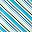 Turq Diagonal Stripe