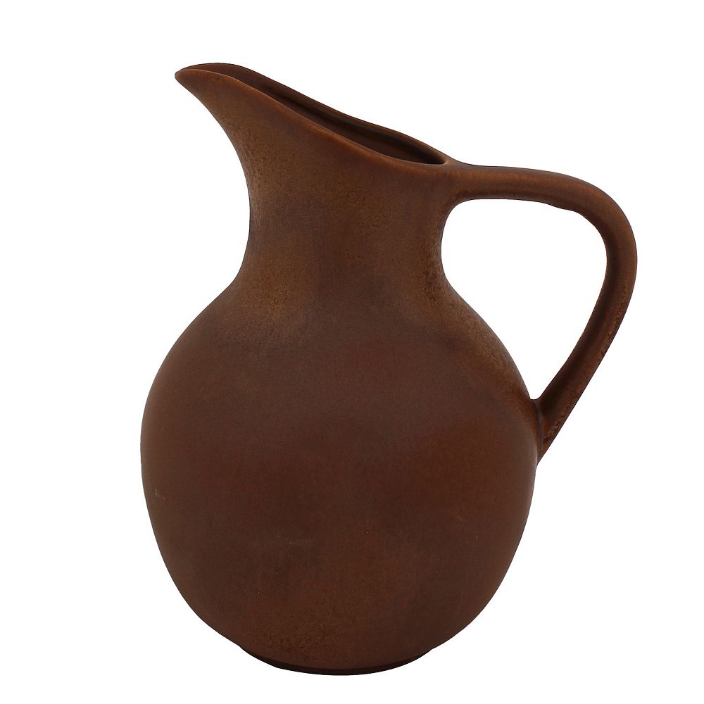 Everyday Decor Antique Finish Decorative Pitcher Table Decor