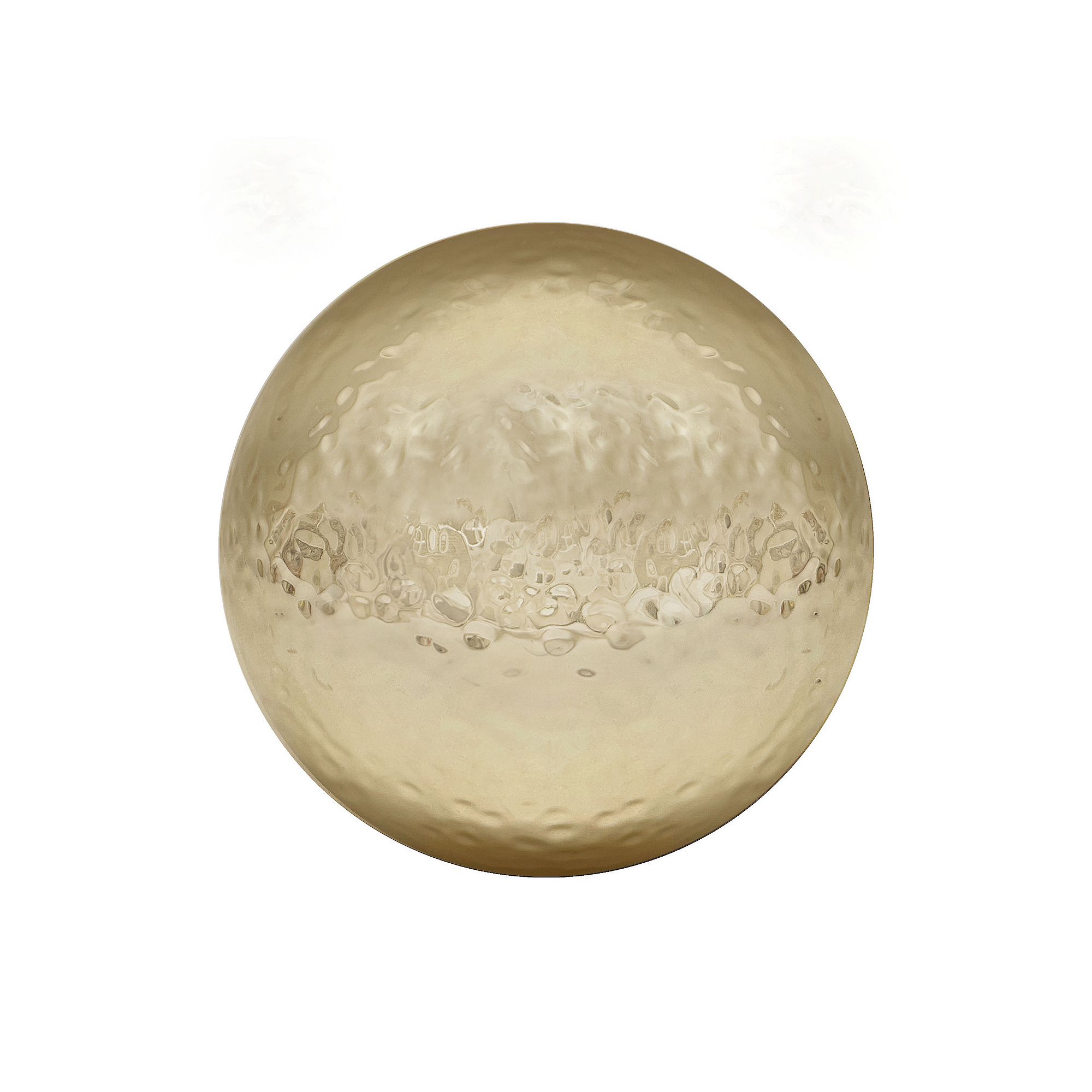 Everyday Decor Textured Brass Orb, Multi