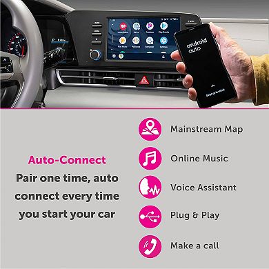 Aluratek Wireless Adapter for Android Auto