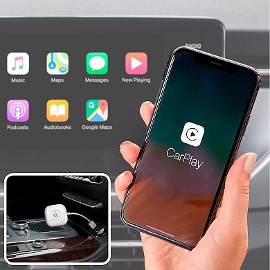 Aluratek Wireless Adapter for Apple CarPlay
