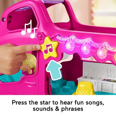Fisher-Price Little People 2-Figure Barbie Little Dreamcamper RV Playset