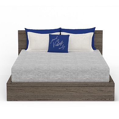 Vibe Heather Gray 8" Gel Memory Foam Mattress