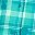 Deep Teal Plaid Heart