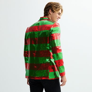 Men's Suitmeister Glittery Holiday Blazer