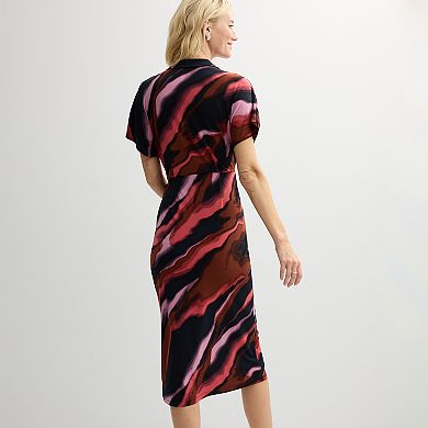 Women's Nine West Dolman Midi Dress