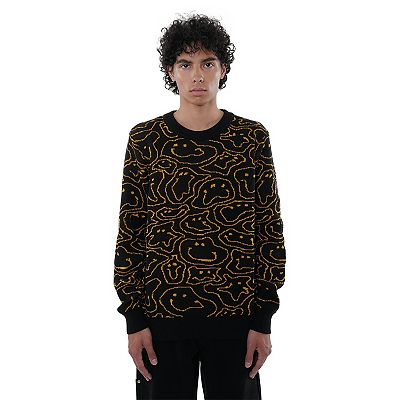 WeSC offers Crewneck Smiley Face Sweater