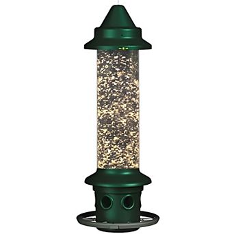 Squirrel-proof Bird Feeder With Perch Ring