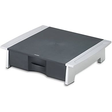 Low Profile Contemporary Printer Stand With Paper Drawer