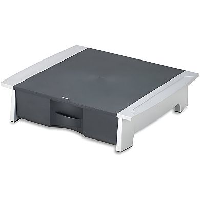 Low Profile Contemporary Printer Stand With Paper Drawer
