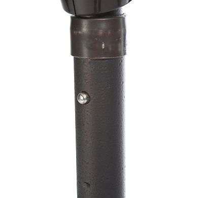 Outdoor 9-Ft Patio Umbrella with Adjustable Crank Lift, Tilt Shade, Aluminum Frame, & Easy Assembly
