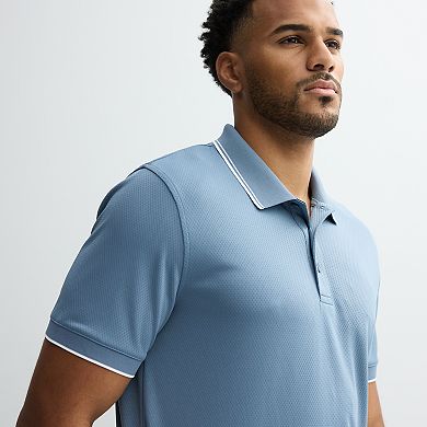 Men's FLX Texture Tipped Polo