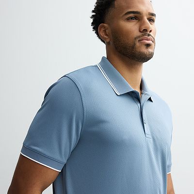 Men's FLX Texture Tipped Polo