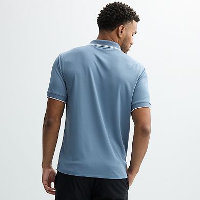 Men's FLX Texture Tipped Polo