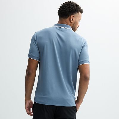 Men's FLX Texture Tipped Polo