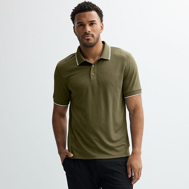 ラフロッグ　RUFFLOG GG FRONT POCKET POLO KHAKI ラフロッグ RUFFLOG GG FRONT POCKET POLO KHAKI