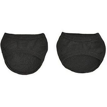 Sheer Open Toe Cover With Cushion Non-skid Sole 4 Pair Pack