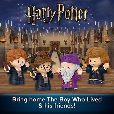 Fisher-Price Little People Collector Harry Potter and the Sorcerer’s Stone Special Edition Figure Set