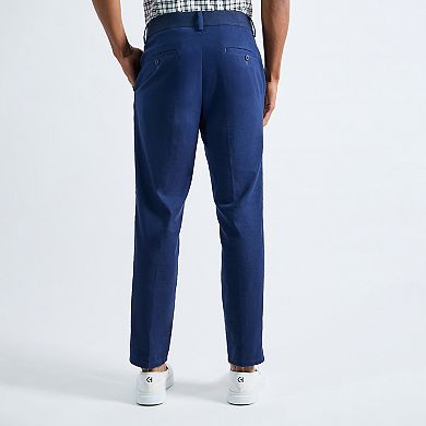 Men's Haggar® Comfort Luxe Straight-Fit Flat Front Linen Pants