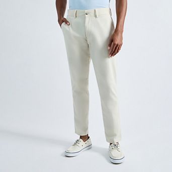 Men's Haggar® Comfort Luxe Straight-Fit Flat Front Linen Pants