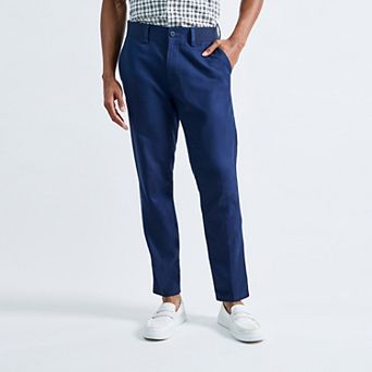 Men's Haggar® Comfort Luxe Straight-Fit Flat Front Linen Pants