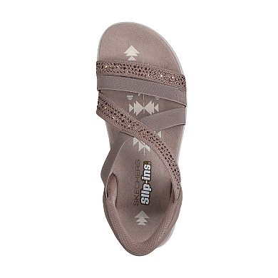 Skechers Hands Free Slip-ins® Reggae Slim Summer Sparkle Women's Sandals