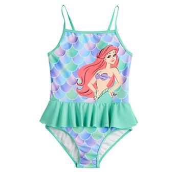Disney's Little Mermaid Girls Ariel One-Piece Swimsuit