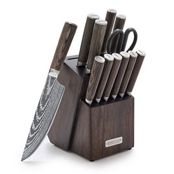 Bobby Flay by GreenPan Stainless Steel 13 pc Knife Block Set