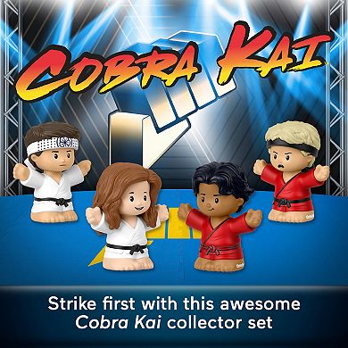 Fisher-Price Little People Collector Cobra Kai Special Edition Figure Set