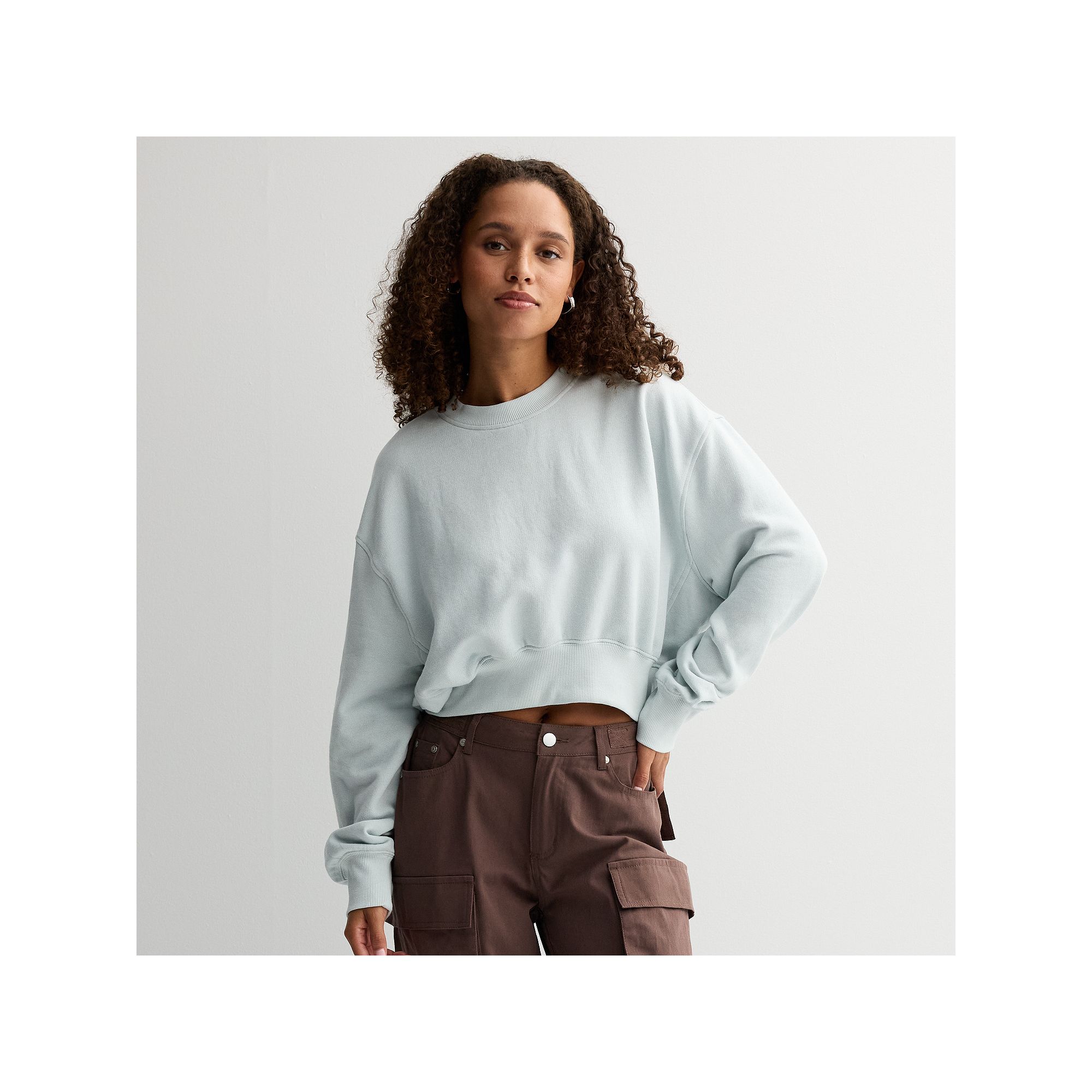 Juniors SO® Oversized Cropped Fleece Pullover Sweater, Girls, Size: XL, 