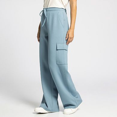 Women's Thread & Supply Straight-Leg Cargo Sweatpants