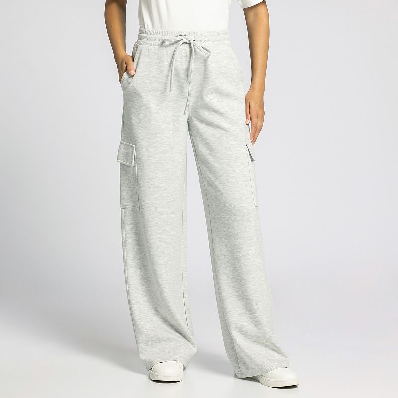 Women's Thread & Supply Straight-Leg Cargo Sweatpants