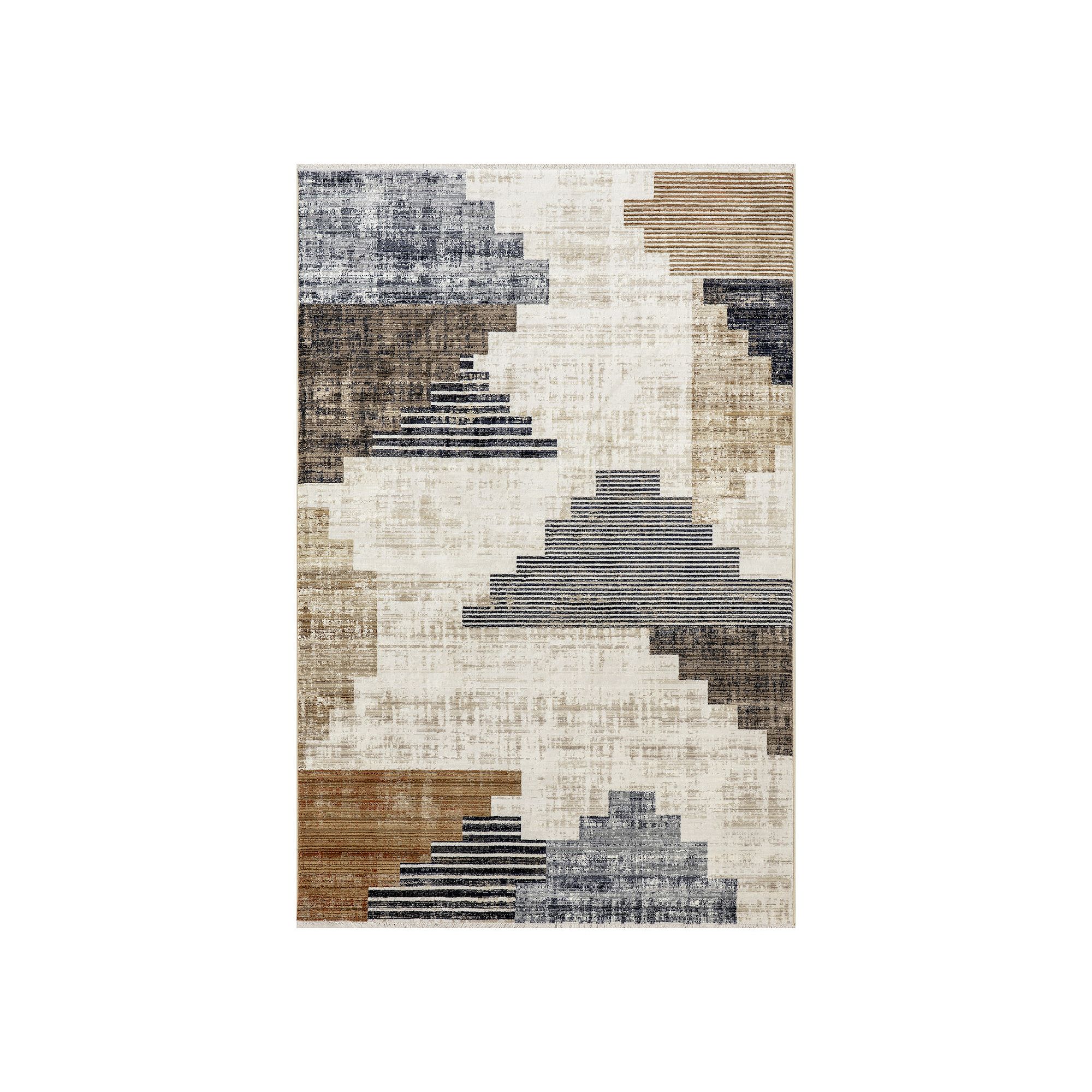 nuLOOM Vanita Transitional Southwestern Fringe Area Rug, Blue