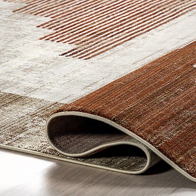 nuLOOM Vanita Transitional Southwestern Fringe Area Rug