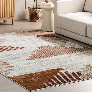 nuLOOM Vanita Transitional Southwestern Fringe Area Rug