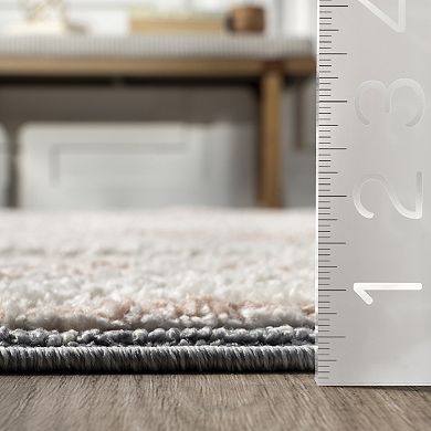nuLOOM Acacia Raised Diamond Tasseled Area Rug